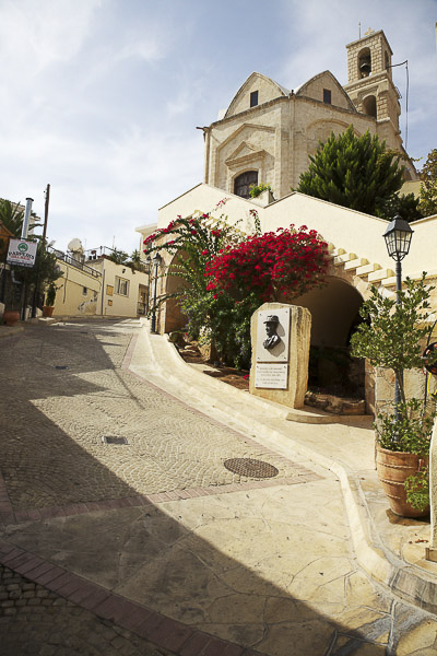 View of Fikardou Ancient Village