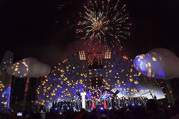 View of Fikardou Ancient Village