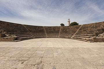 View of Fikardou Ancient Village