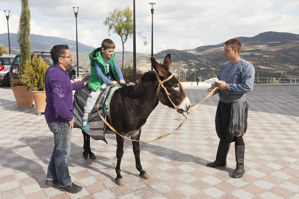 View of Fikardou Ancient Village