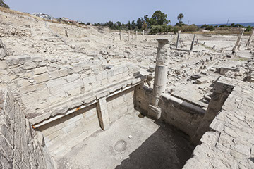 View of Fikardou Ancient Village