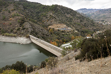 View of Fikardou Ancient Village