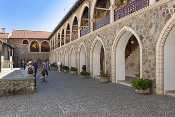 View of Fikardou Ancient Village