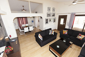 View of Heaven's Edge Lounge